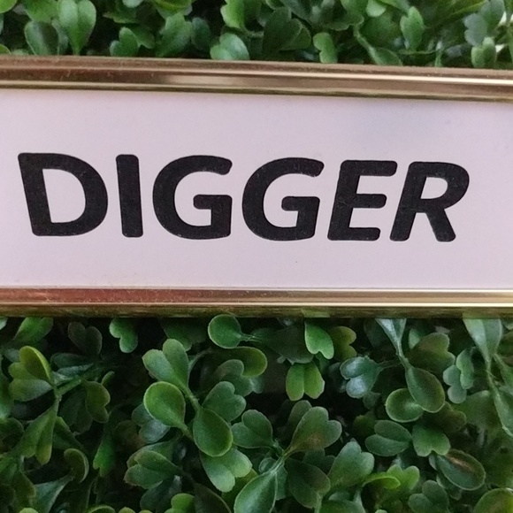 Desk office Home School plaque Goal Digger - Picture 3 of 8